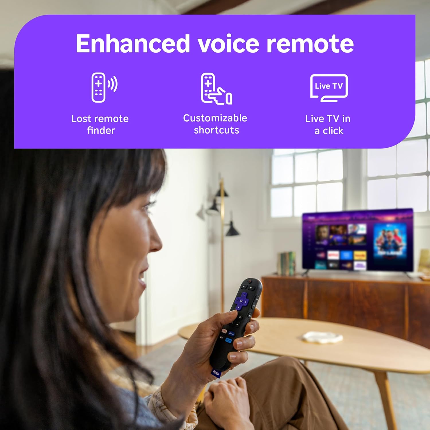 Roku 50-Inch Select Series Smart TV 2026-4K QLED TV - Roku TV