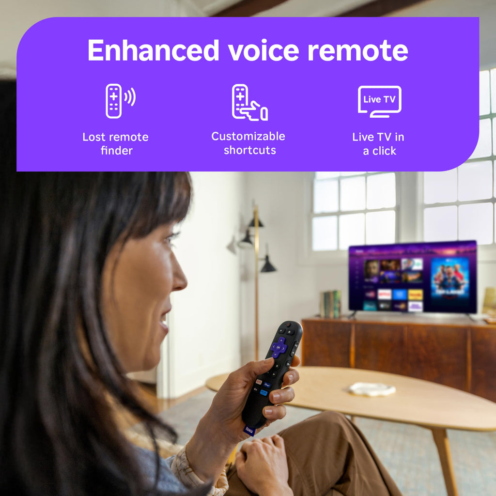 Roku 50-Inch Select Series Smart TV 2026-4K QLED TV - Roku TV