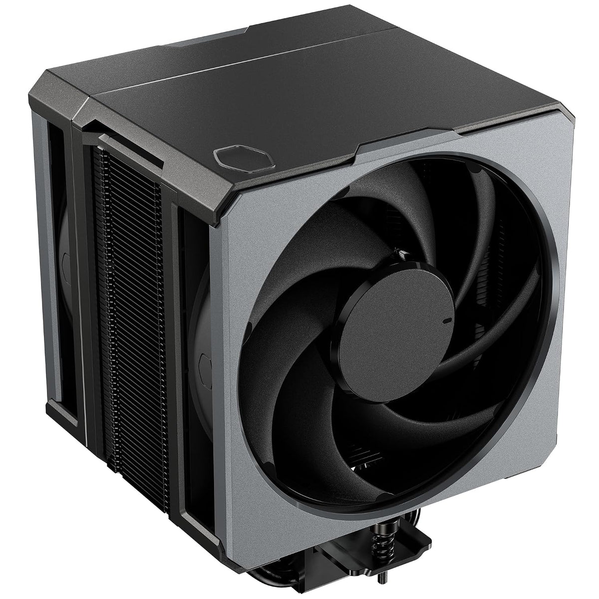 Cooler Master Hyper 212 Black CPU-Luftkylare - Aluminiumfinish, 4 Kontinuerliga Direktkontaktvärmerör, SickleFlow 120 Edge Fläkt, LGA1700 & AM5 Fäste - Svart
