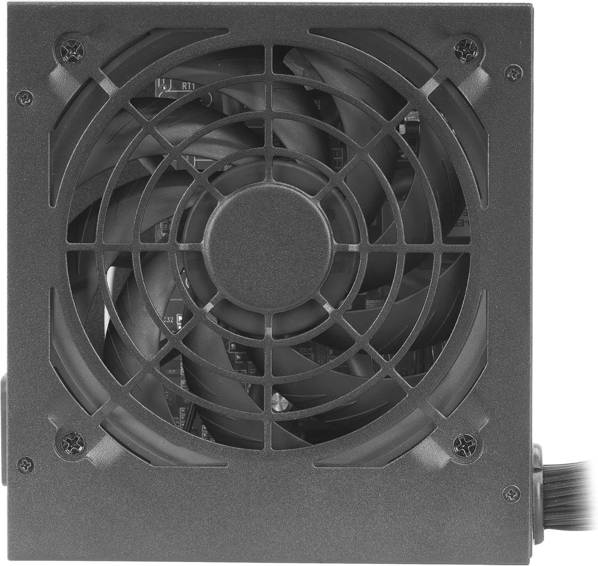 Tacens Anima APIII600, ATX-nätaggregat för PC 600W, SMD-teknik, 85% 12V-effektivitet, 12 cm ultratyst fläkt, Japanska TK-kondensatorer 105 °C, Kolfiberkablar, Svart
