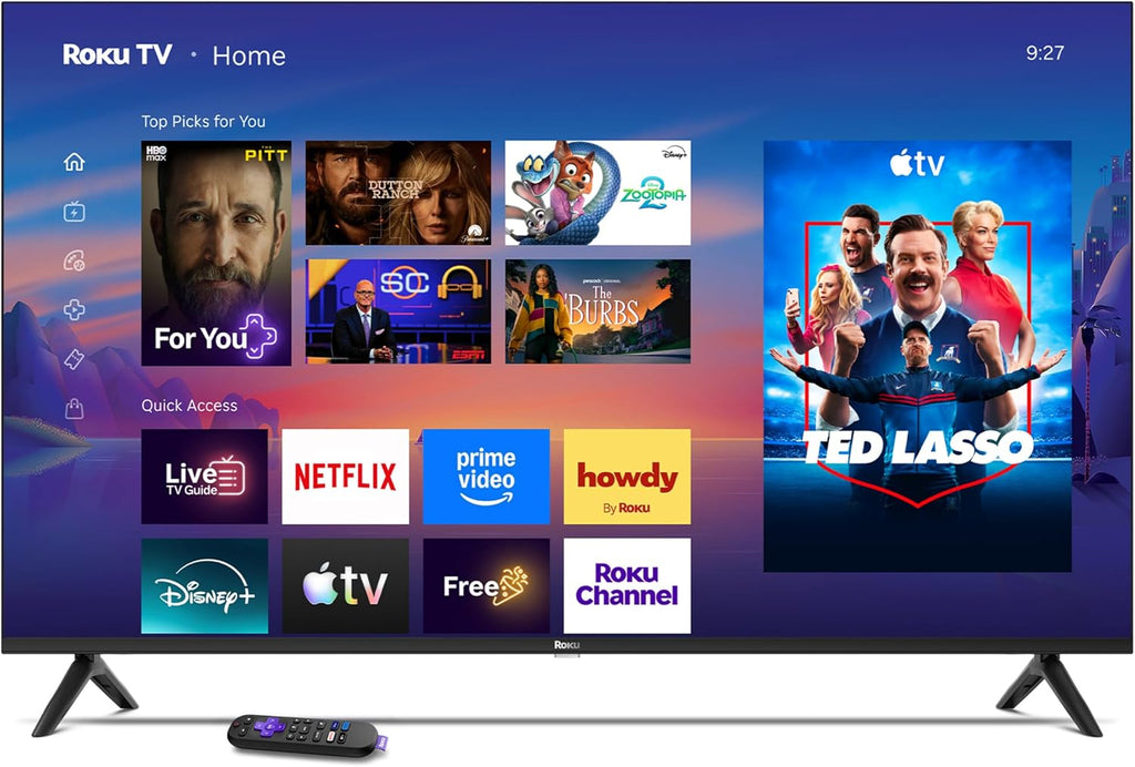 Roku 50-Inch Select Series Smart TV 2026-4K QLED TV - Roku TV