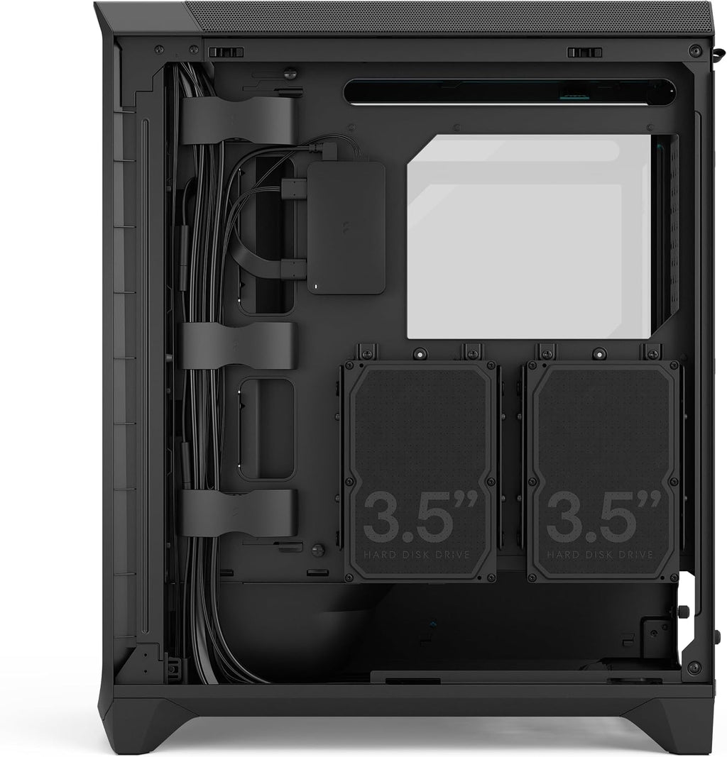 Fractal Design Meshify 3 XL Vit Tempered Glass Klar Toning - Gamingdatorchassi – Meshfront – Tre Momentum 14-fläktar ingår – GPU-stöd upp till 512 mm längd – E-ATX/ATX/mATX-stöd