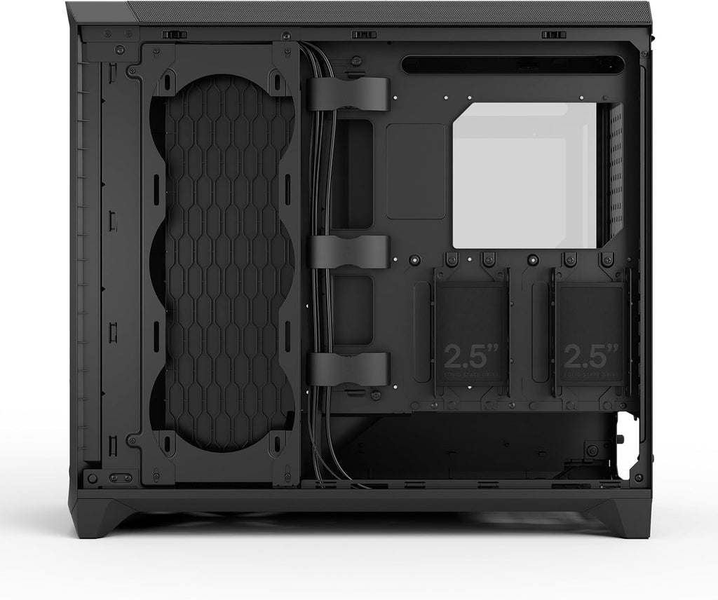 Fractal Design Meshify 3 XL Vit Tempered Glass Klar Toning - Gamingdatorchassi – Meshfront – Tre Momentum 14-fläktar ingår – GPU-stöd upp till 512 mm längd – E-ATX/ATX/mATX-stöd