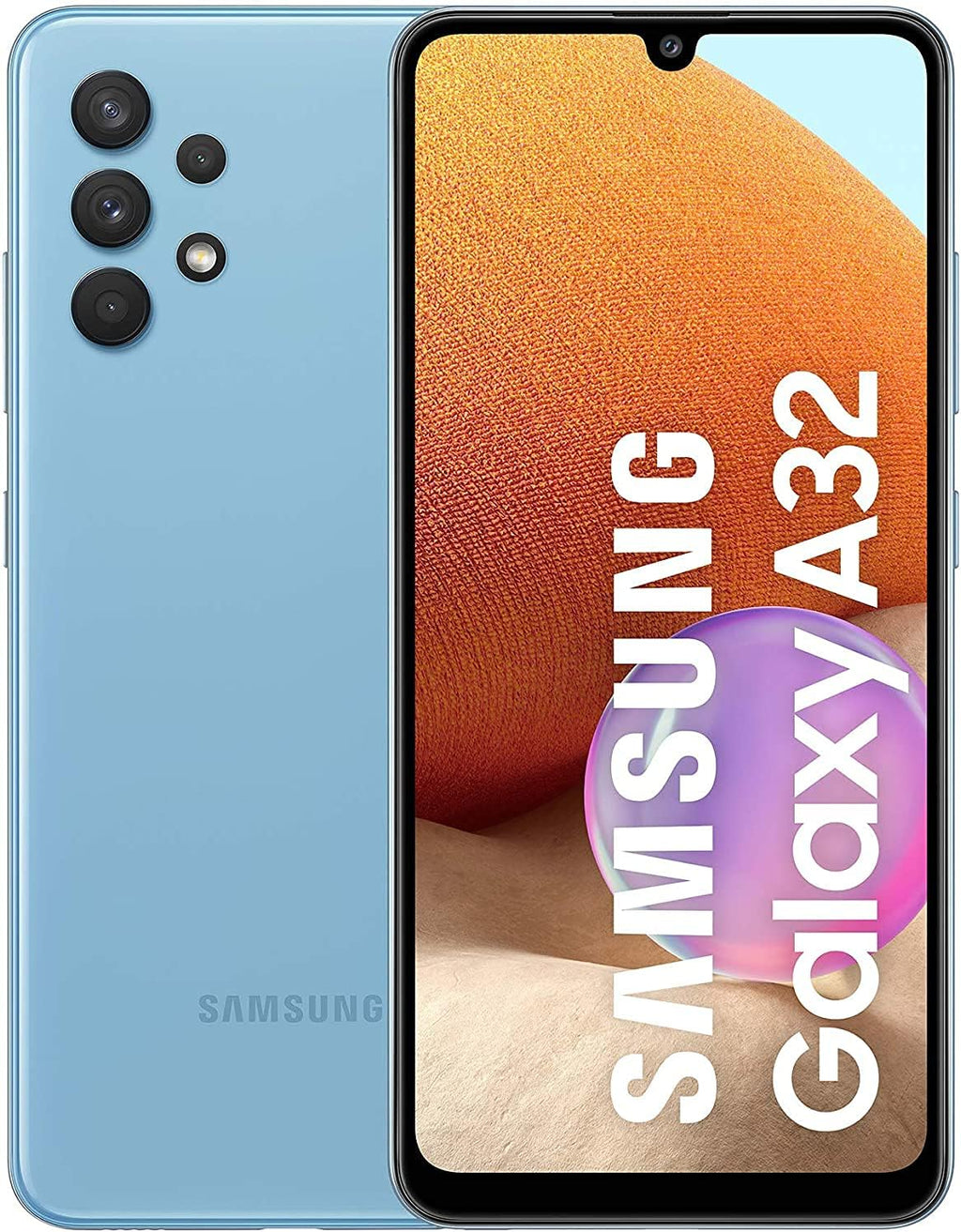 Samsung Galaxy A32 - Smartphone 128GB, 4GB RAM, Dual SIM, Blå