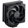 Cooler Master Hyper 212 Black CPU-Luftkylare - Aluminiumfinish, 4 Kontinuerliga Direktkontaktvärmerör, SickleFlow 120 Edge Fläkt, LGA1700 & AM5 Fäste - Svart