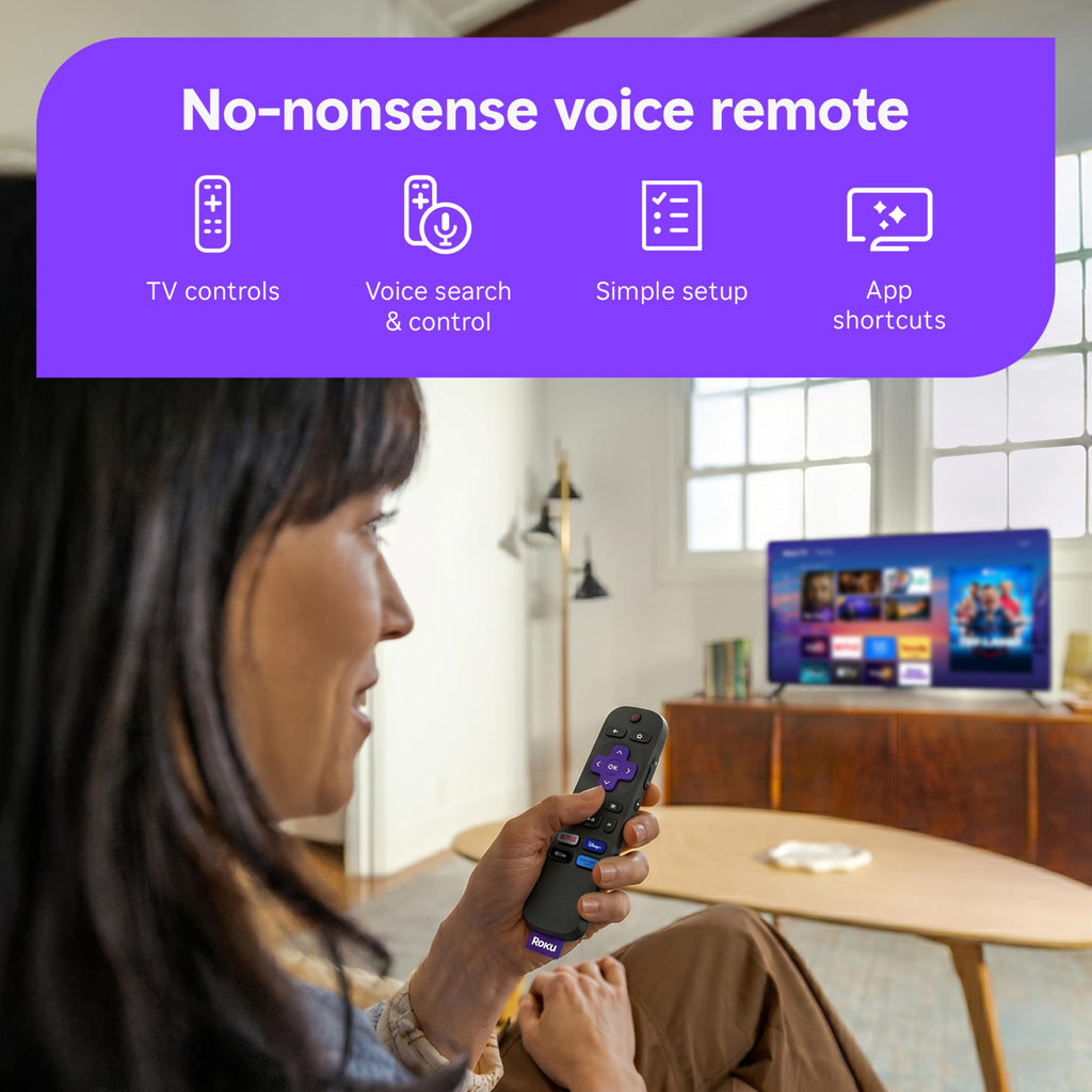 Roku 50-Inch Select Series Smart TV 2026-4K QLED TV - Roku TV