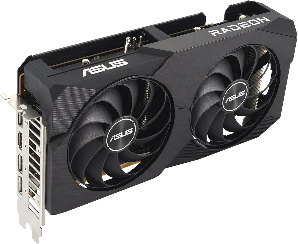 ASUS Dual Radeon RX 7600 EVO OC Edition 8 GB GDDR6 spelgrafikkort