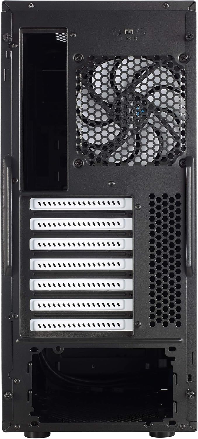 Fractal Design Core 1100 - mATX - 1x 120mm Silent Fläkt ingår - Borstad Aluminium - Svart
