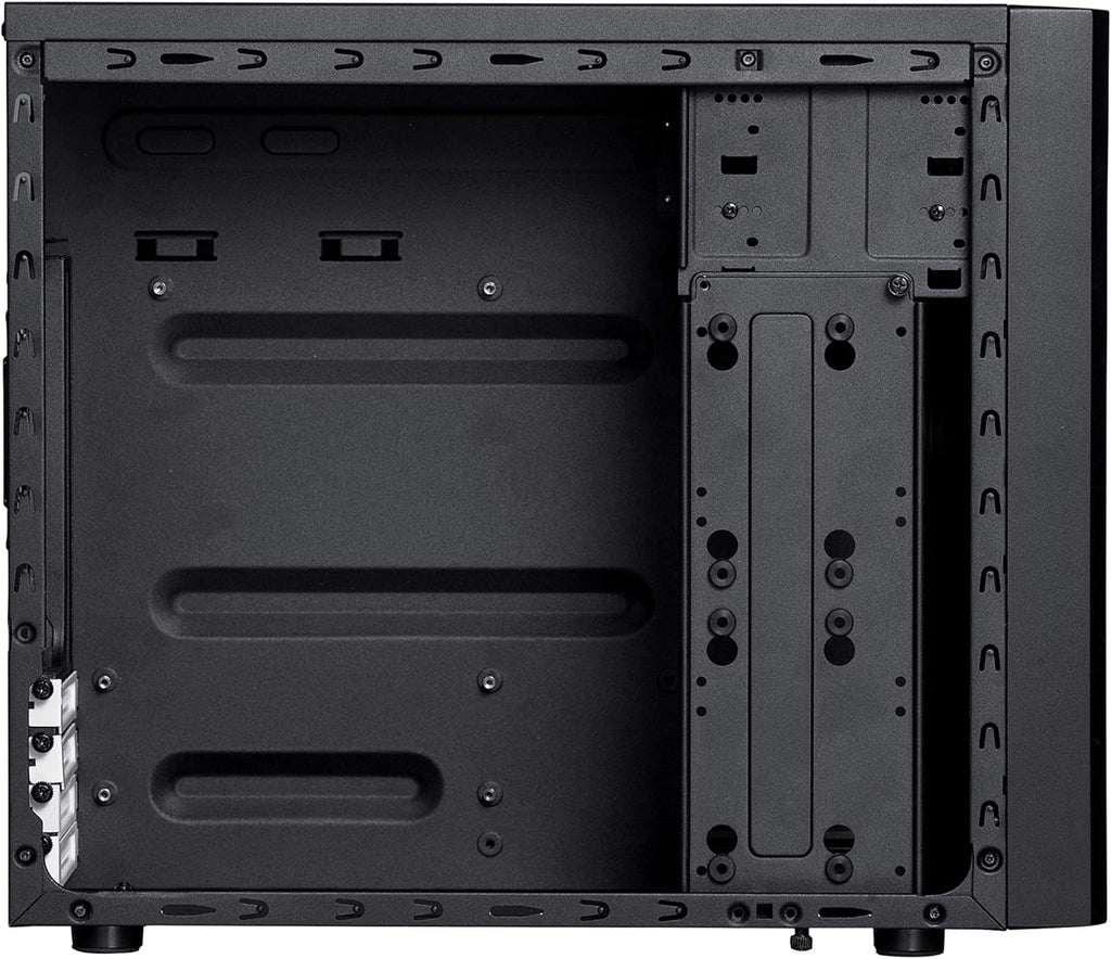 Fractal Design Core 1100 - mATX - 1x 120mm Silent Fläkt ingår - Borstad Aluminium - Svart