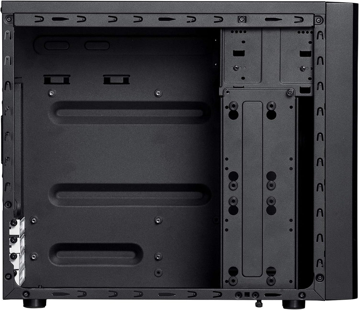 Fractal Design Core 1100 - mATX - 1x 120mm Silent Fläkt ingår - Borstad Aluminium - Svart