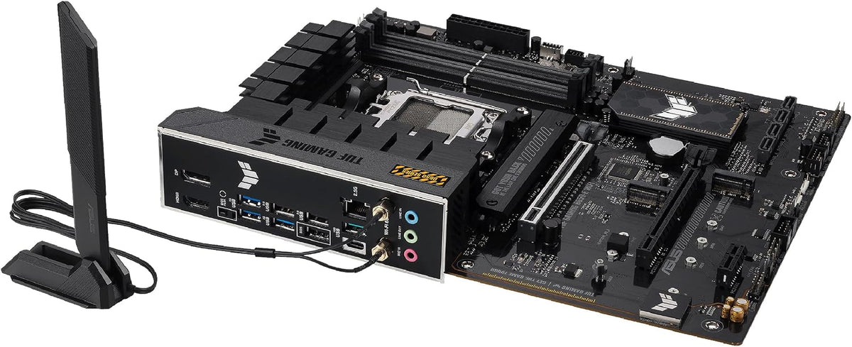 Asus TUF GAMING B650-E WIFI, AMD B650, AM5, ATX, 4 DDR5, HDMI, DP, Wi-Fi 6E, 2.5G LAN, PCIe4, 3x M.2