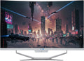 SIMPLETEK All in One AiO 27 tum FHD böjd Windows 11 Pro Core i7 upp 3,6 GHz 16 GB SSD 2 TB RAM SSD 2 TB trådlöst tangentbord inklusive integrerad webbkamera PC Gaming Curved Streaming Hem Arbete Dator