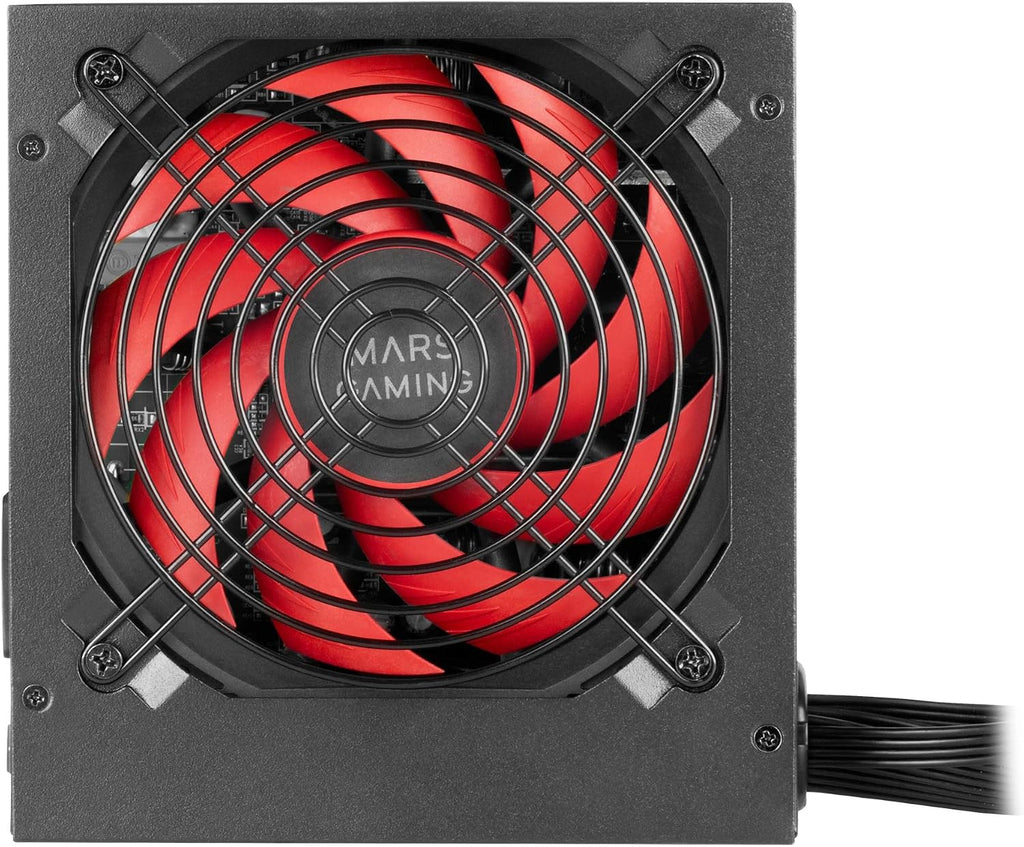 Mars Gaming MPIII650 ATX 650W Nätaggregat, 80 Plus Bronze, Svart