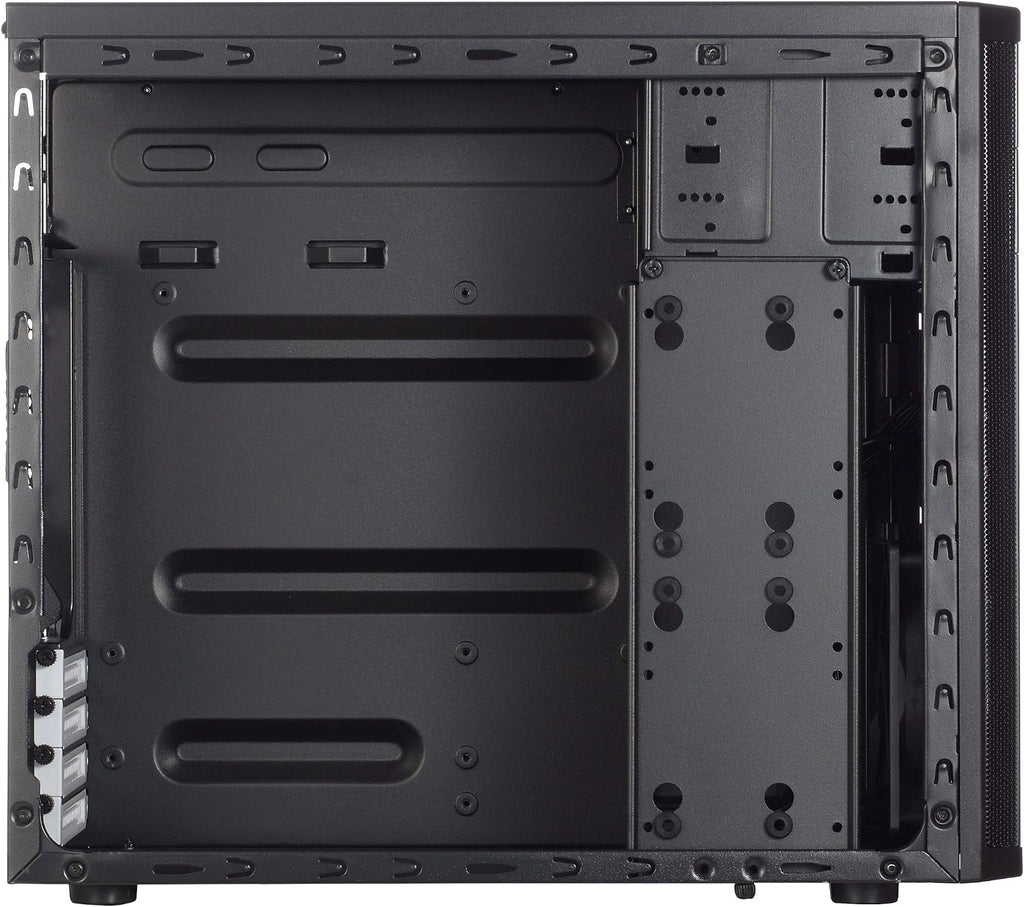 Fractal Design Core 1100 - mATX - 1x 120mm Silent Fläkt ingår - Borstad Aluminium - Svart