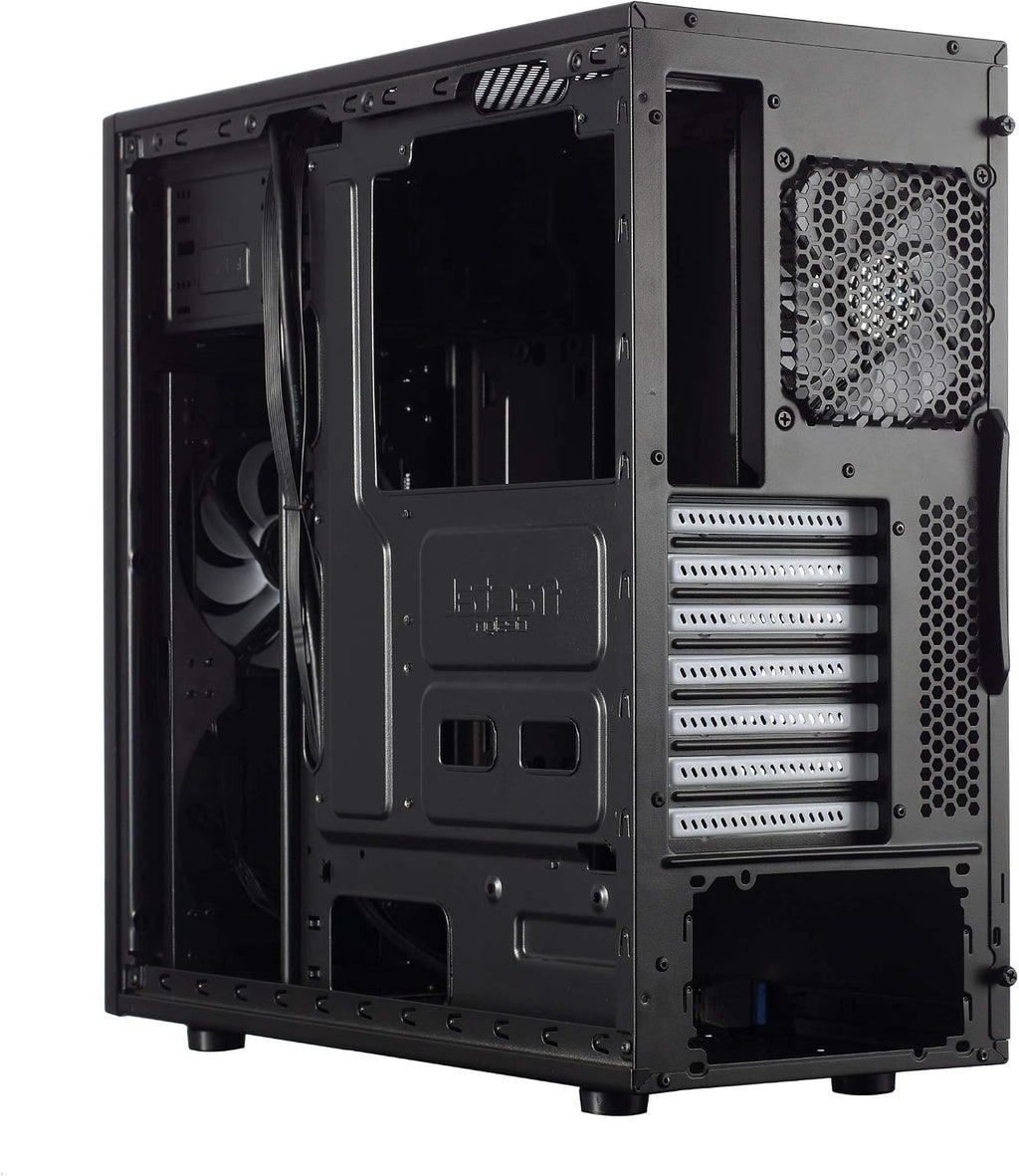 Fractal Design Core 1100 - mATX - 1x 120mm Silent Fläkt ingår - Borstad Aluminium - Svart