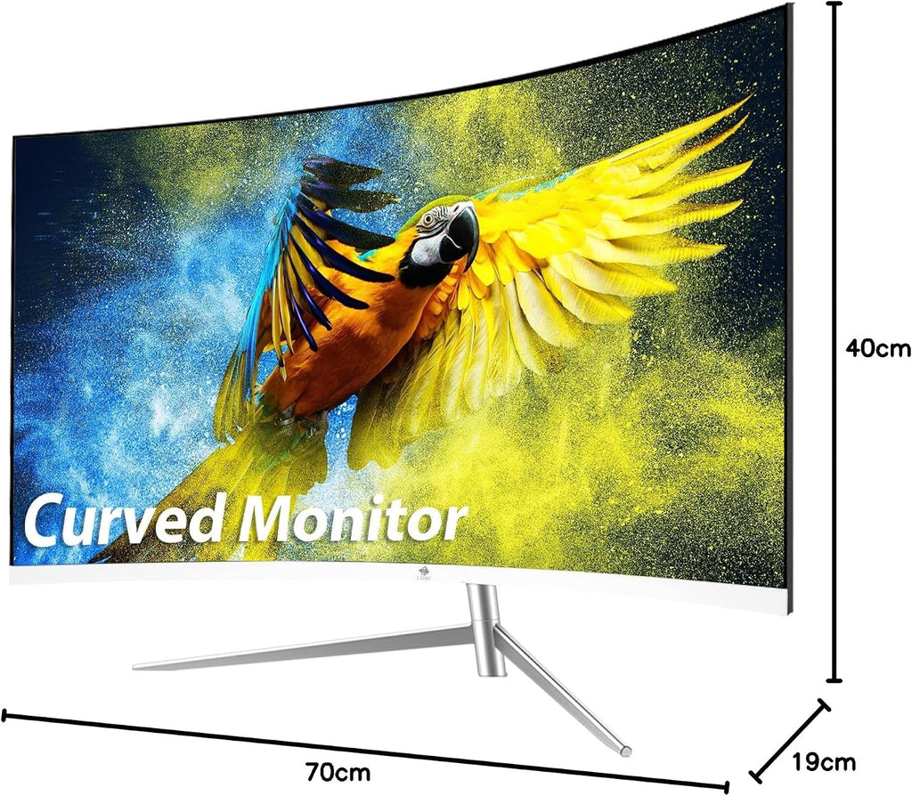 Z-Edge AGEX Böjlig Spel Datorskärm 34 Tum 240Hz, 3440x1440, Höjjusterbar 115mm, UWQHD Ultrawide 21:9, 1500R VA, 1ms, FreeSync, 4000:1, PIP PBP, 2×DP1.4, 2×HDMI2.1, VESA (DP-kabel ingår)