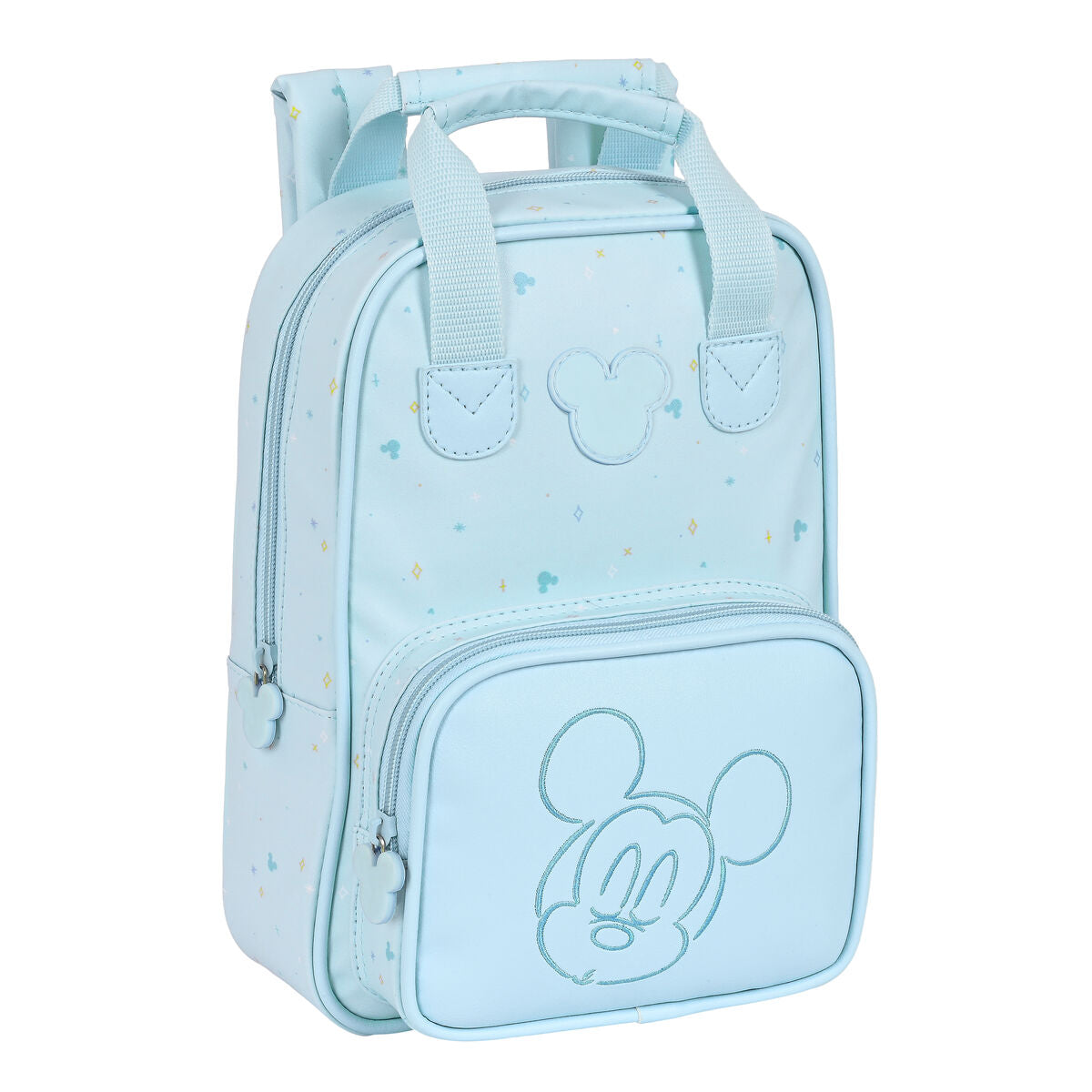 School Bag Mickey Mouse Clubhouse Light Blue 20 x 28 x 8 cm-0