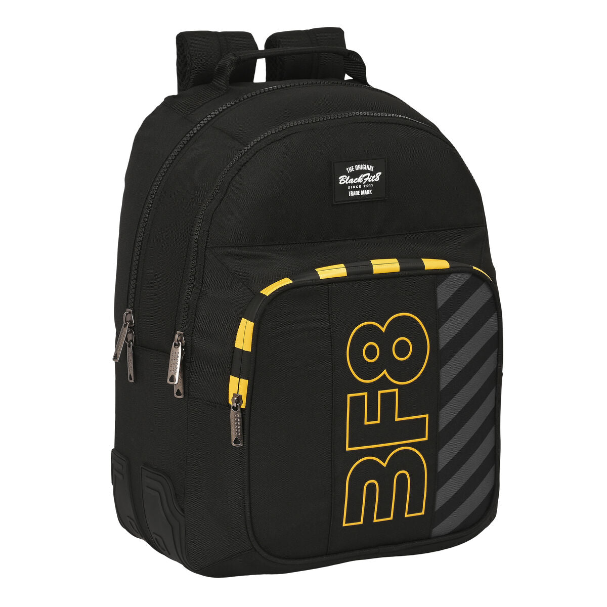 School Bag BlackFit8 Zone Black 32 x 42 x 15 cm-0