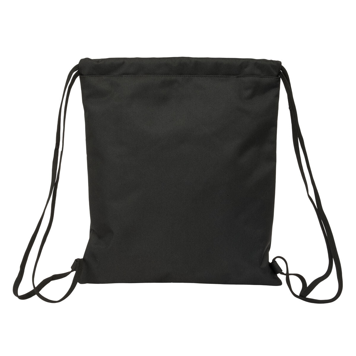 Backpack with Strings Kappa Dark Black 35 x 40 x 1 cm-3