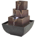 Vidaxl indoor fountain with LED lighting polyresin-0