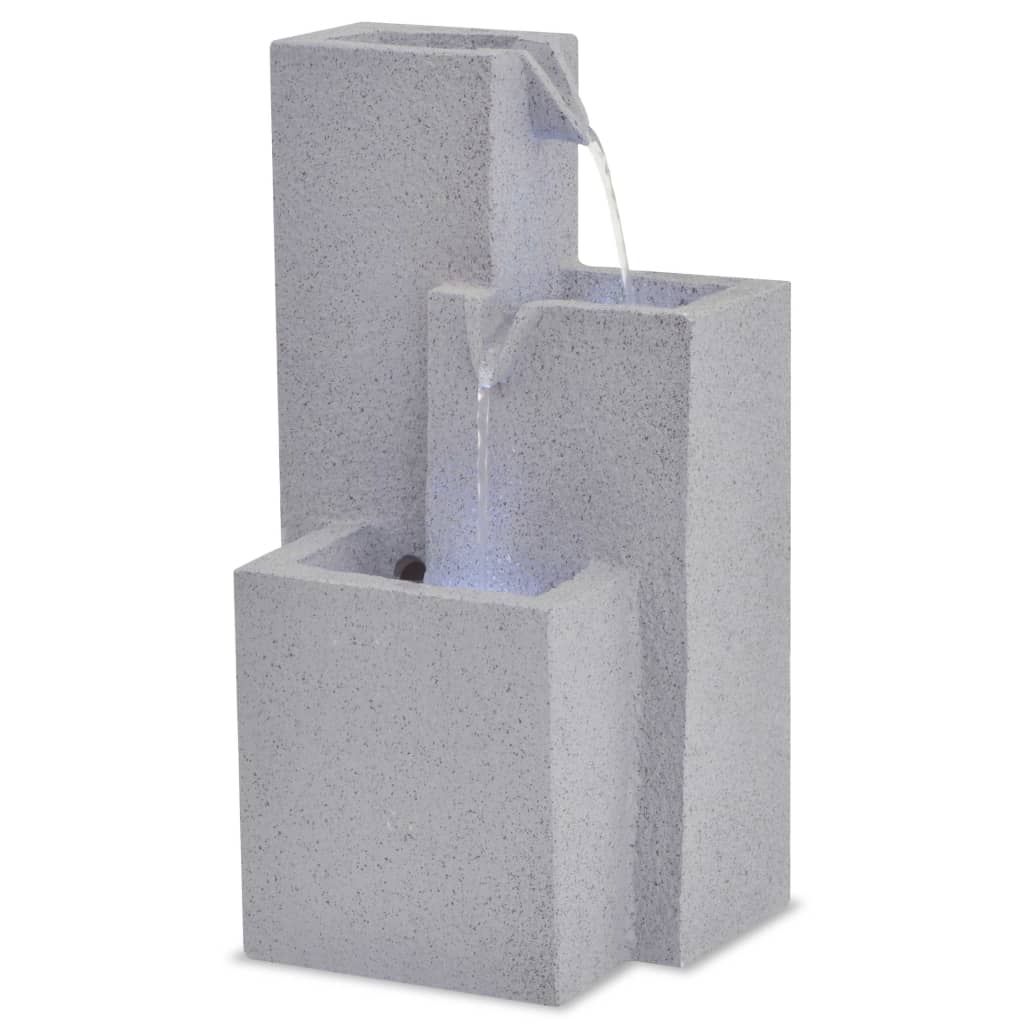 Vidaxl indoor fountain with LED lighting polyresin-0