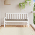 Vidaxl garden bench cushion 150x50x7 cm oxford fabric taupe-0