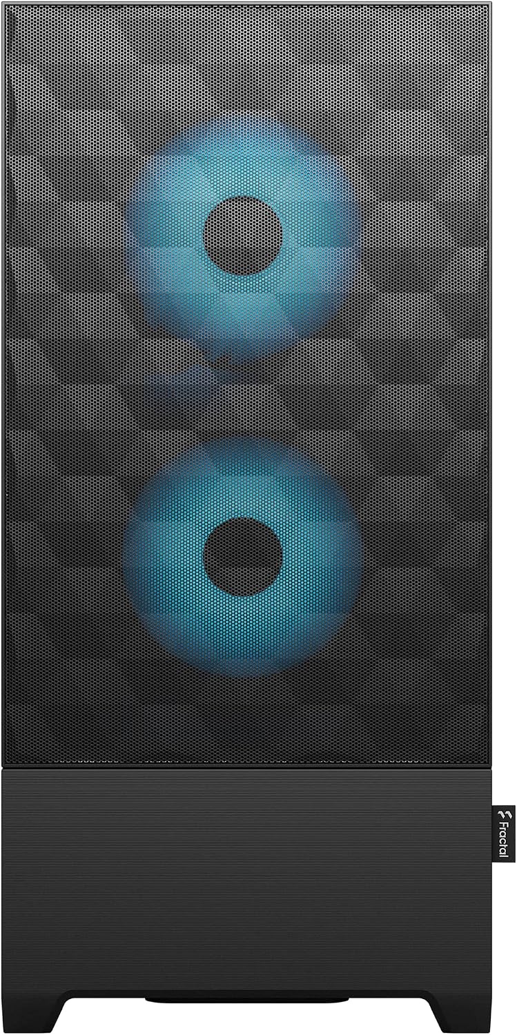 Fractal Design Pop Mini Silent FD-C-POS1M-01 Datorchassi, Svart, 432 x 215 x 393 mm