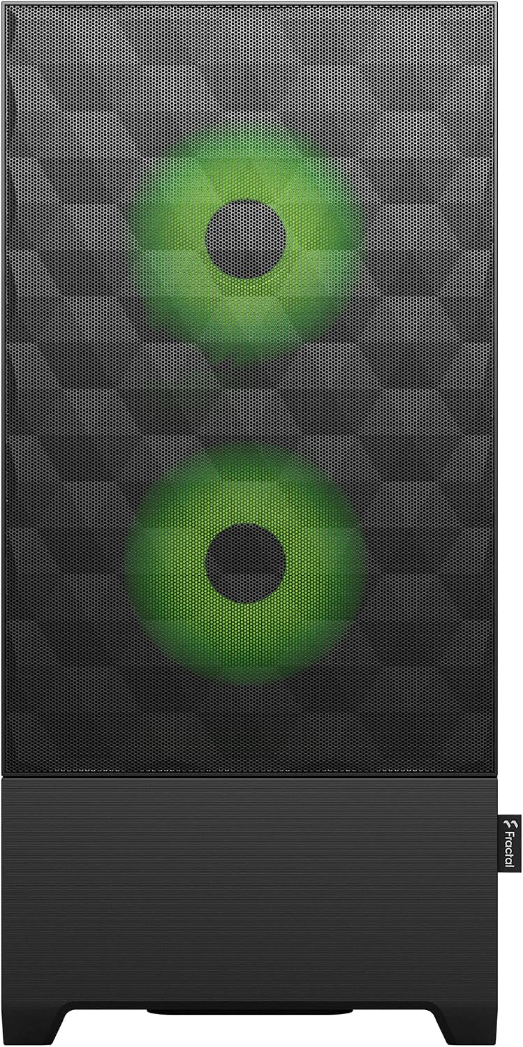 Fractal Design Pop Mini Silent FD-C-POS1M-01 Datorchassi, Svart, 432 x 215 x 393 mm