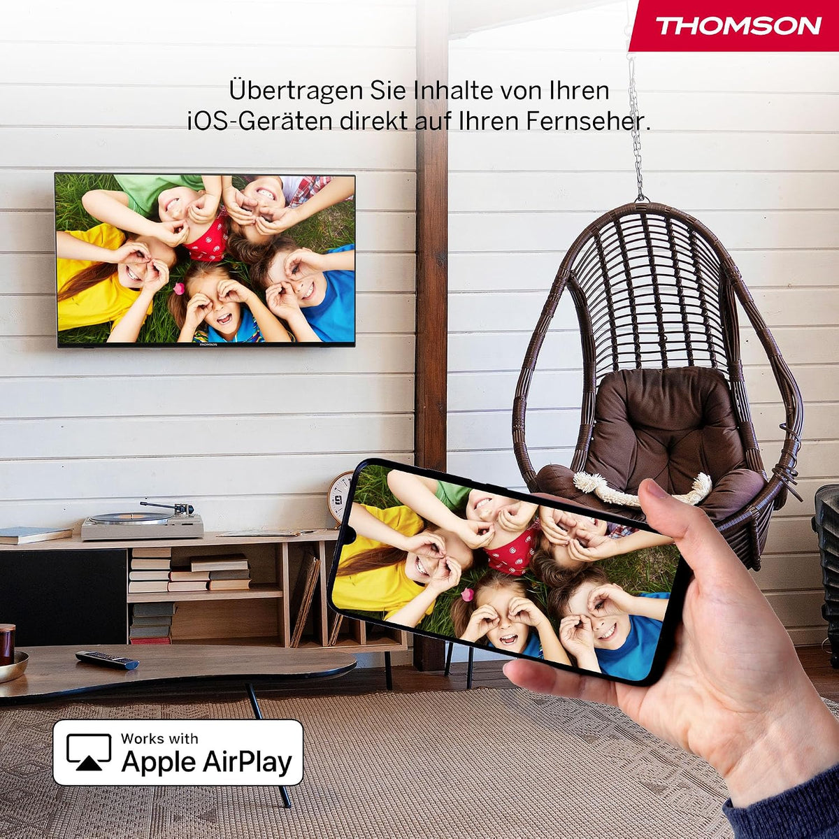 Thomson TV 50 tum (126 cm) 4K UHD Smart Fire TV, Alexa Röststyrning, Trippel tuner (DVB-T/T2/C/S/S2), Dolby Vision, Dolby Atmos, HDR10, HDMI 2.1, WiFi, Bluetooth - 50UF4S35