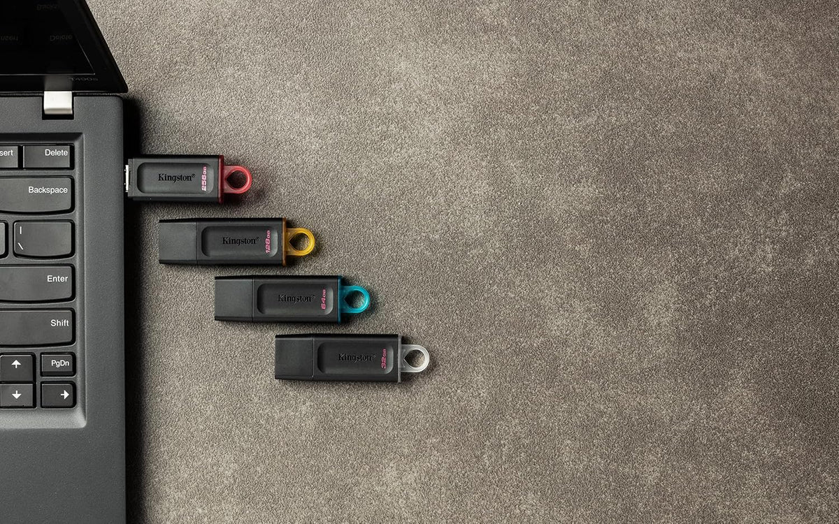 Kingston DataTraveler Exodia DTX/64GB-2P USB-minne USB 3.2 Gen 1 – med skyddskåpa och nyckelring i flera färger