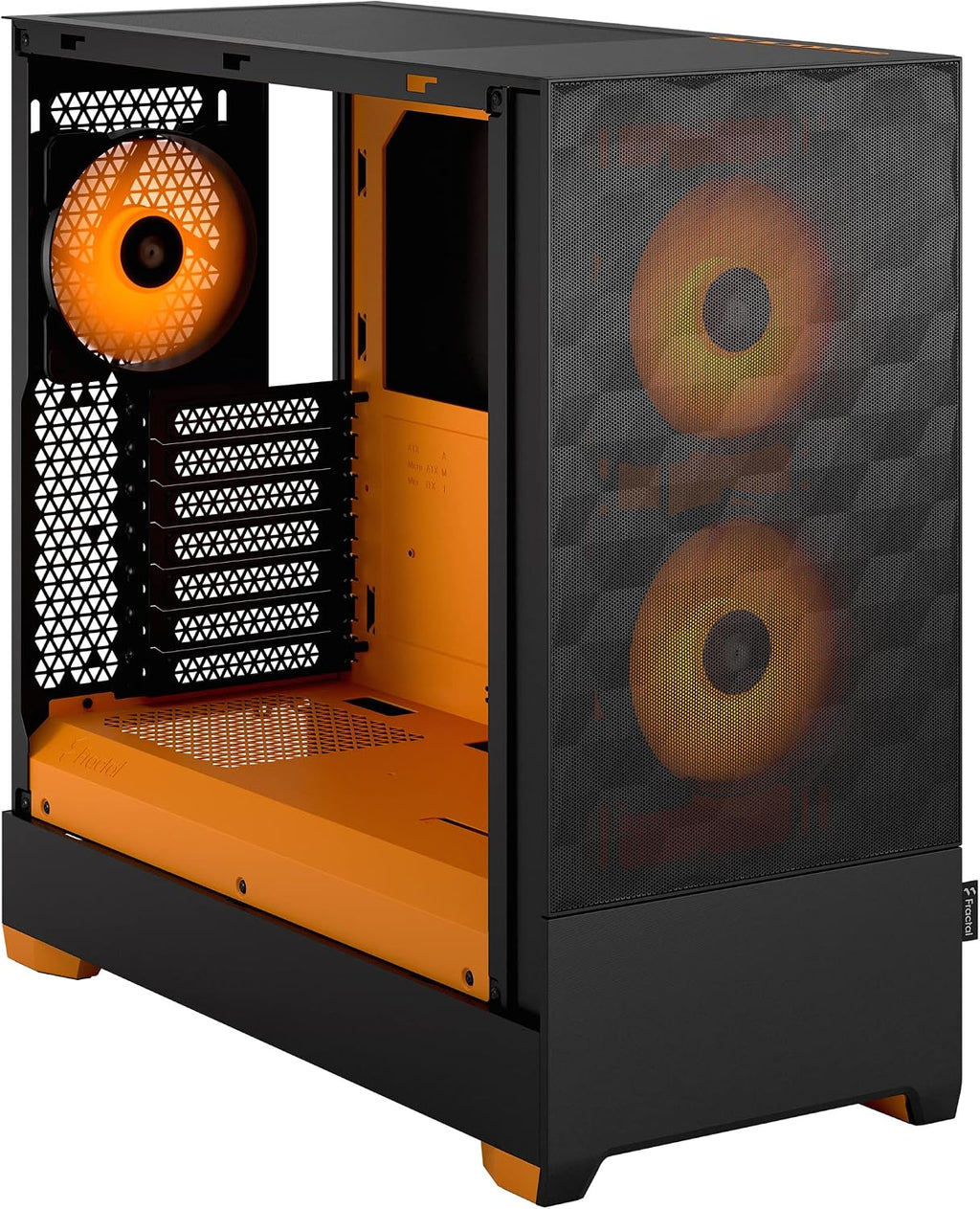 Fractal Design Pop Mini Silent FD-C-POS1M-01 Datorchassi, Svart, 432 x 215 x 393 mm
