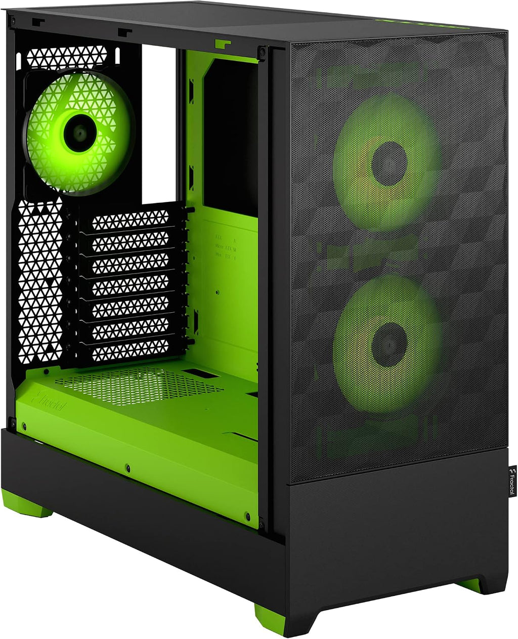 Fractal Design Pop Mini Silent FD-C-POS1M-01 Datorchassi, Svart, 432 x 215 x 393 mm