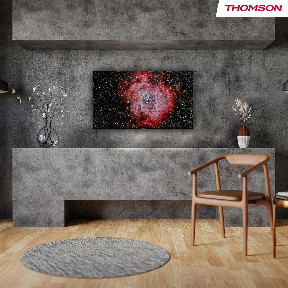 Thomson TV 50 tum (126 cm) 4K UHD Smart Fire TV, Alexa Röststyrning, Trippel tuner (DVB-T/T2/C/S/S2), Dolby Vision, Dolby Atmos, HDR10, HDMI 2.1, WiFi, Bluetooth - 50UF4S35