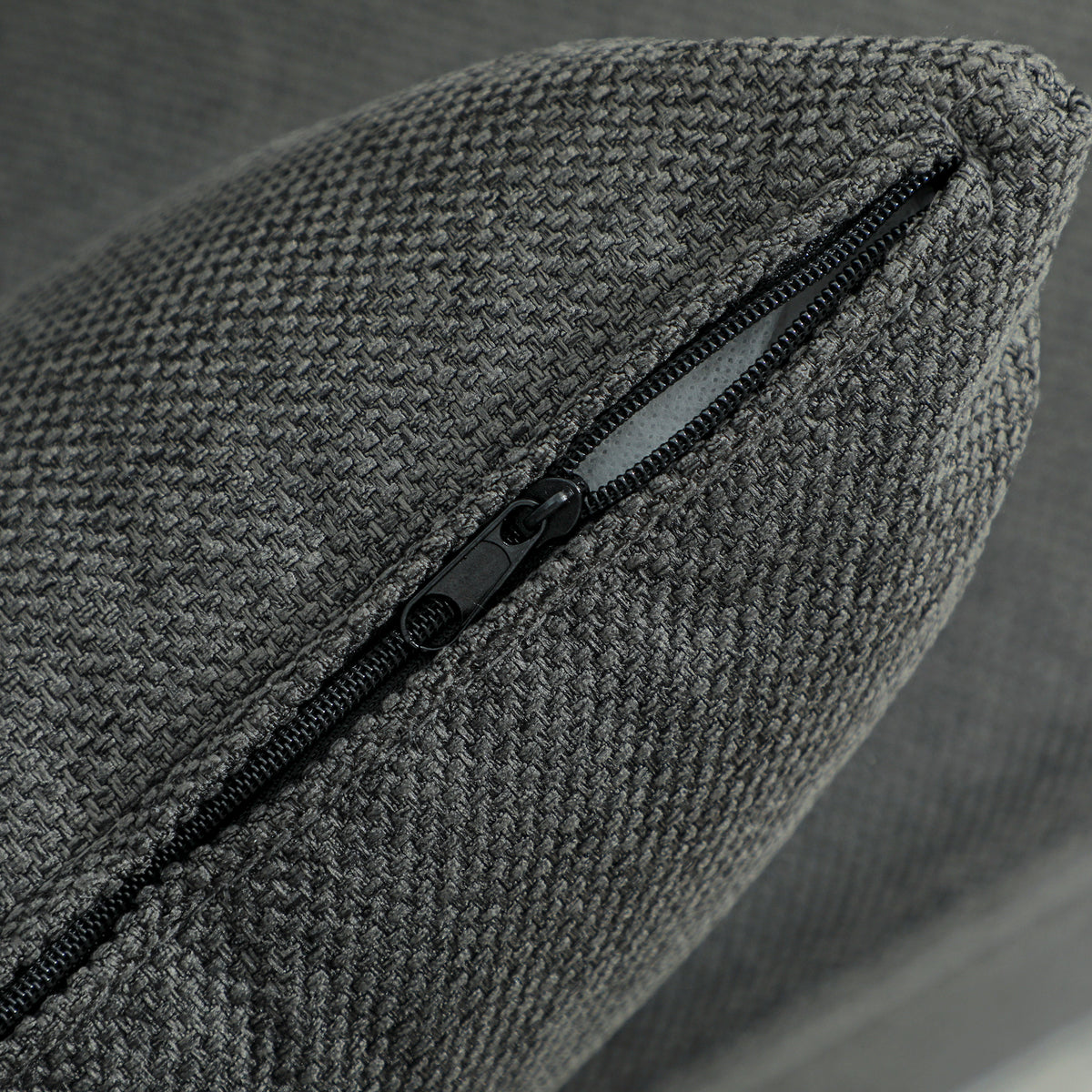 Canapé Convertible 2 Places 3 en 1, Canapé-Lit Clic Clac 160 cm, Dossier Réglable, Assise Large, 2 Oreillers, Gris Foncé-5