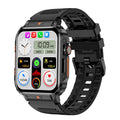 NNEOBA Military Smart Watch Fitness Health Monitor Bluetooth (Black)-0