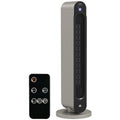 Chauffage soufflant oscillant 1100/2200 W - mini radiateur céramique PTC - télécommande incluse - chauffage d'appoint-0