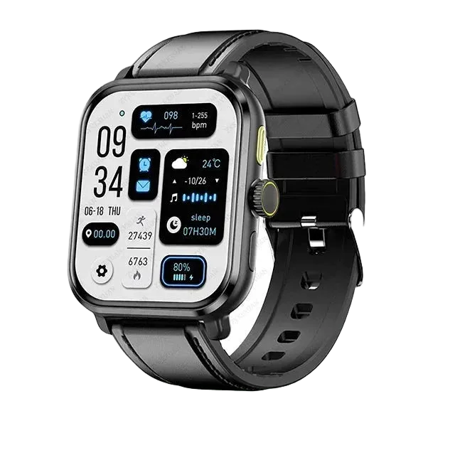 NNEOBA Smart Bluetooth Fitness Tracker Watch with Voice Assistant and Magnetic Charging-0