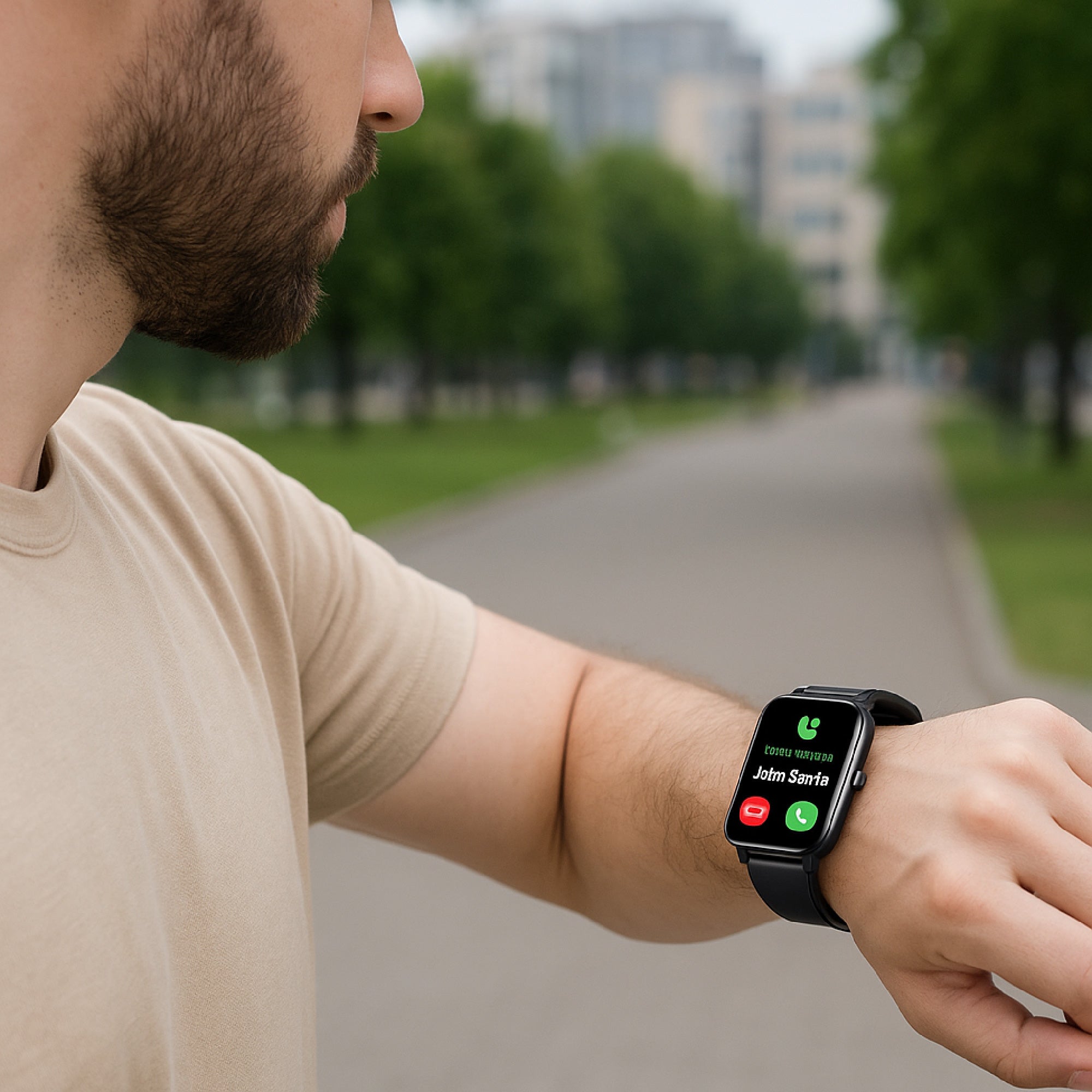 Smart Lifestyle Bundle: True Wireless Stereo Earbuds & All-in-One Bluetooth Smart Watch-1