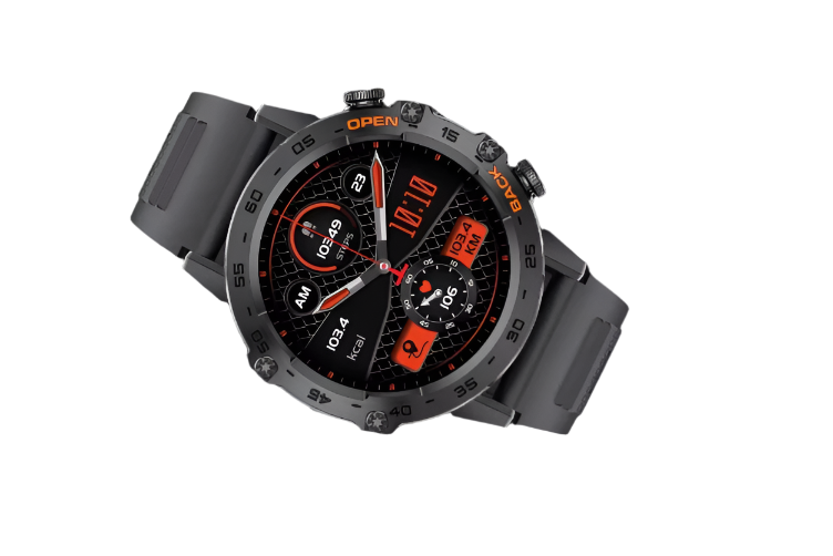 Bluetooth Smart Watch for Men (Black)-0
