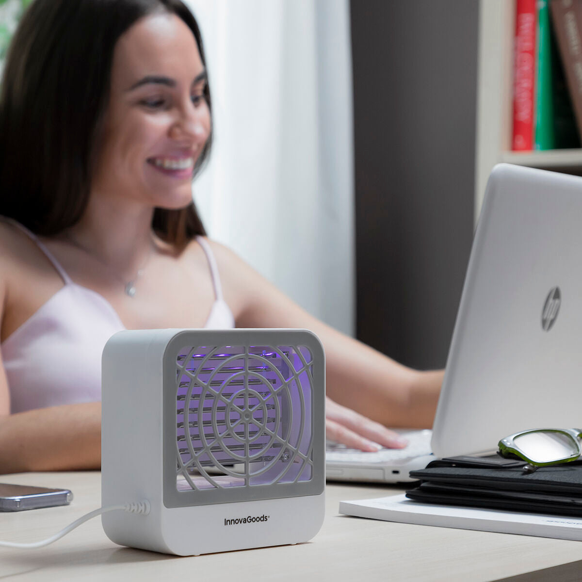 Anti-Mosquito Lamp with Wall Hanger KL Box InnovaGoods-5