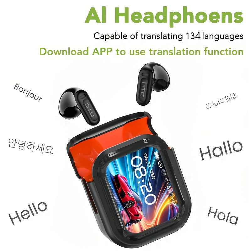 Wireless Earbuds with Language Translation & HD Sound-1