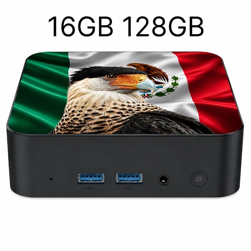 Portable Gaming  Powerful New Mexico Brazil Flag High-Performance Core i3-6100 16GB RAM 2TB M.2 SSD Win11 60Hz 4K HD for PC