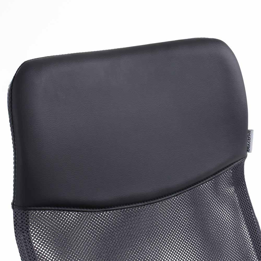 Ergonomikus irodai szék magasított háttámlával - fekete-3