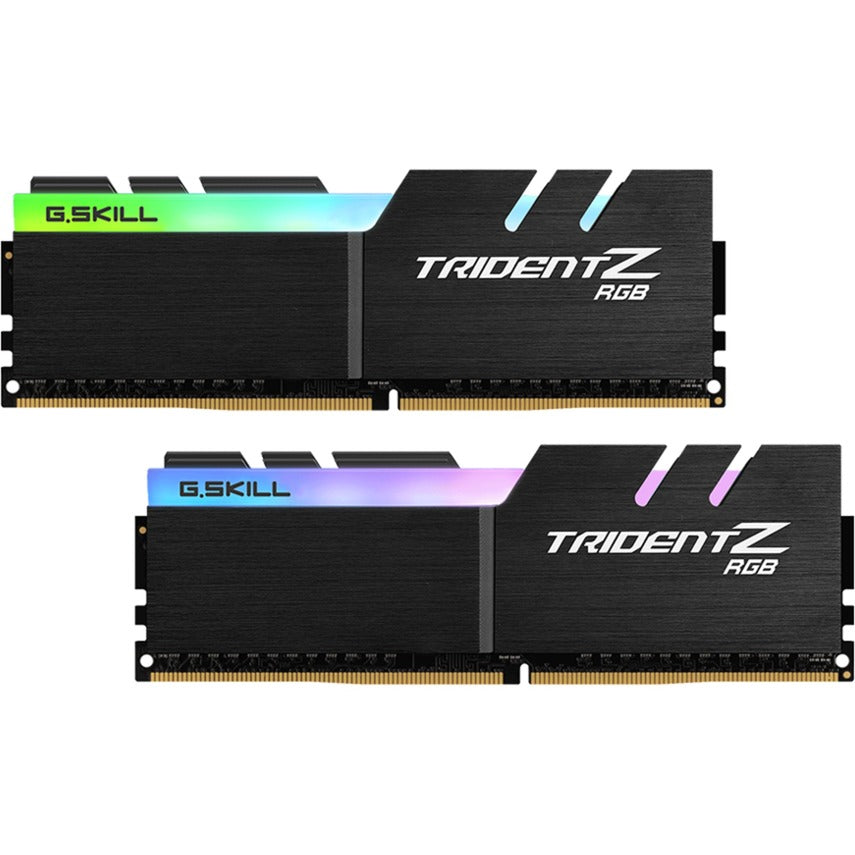G.skill trident z rgb 16 gb ddr4-3000 (2x 8 gb) RAM (black, f4-3000c16d-16gtzr, xmp 2.0)-0