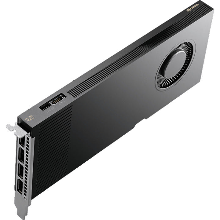 PNY nvidia rtx pro 4000 blackwell generation 24gb pb grafische kaart (gddr7 ecc, 4x displayport 2.1, retail)-0
