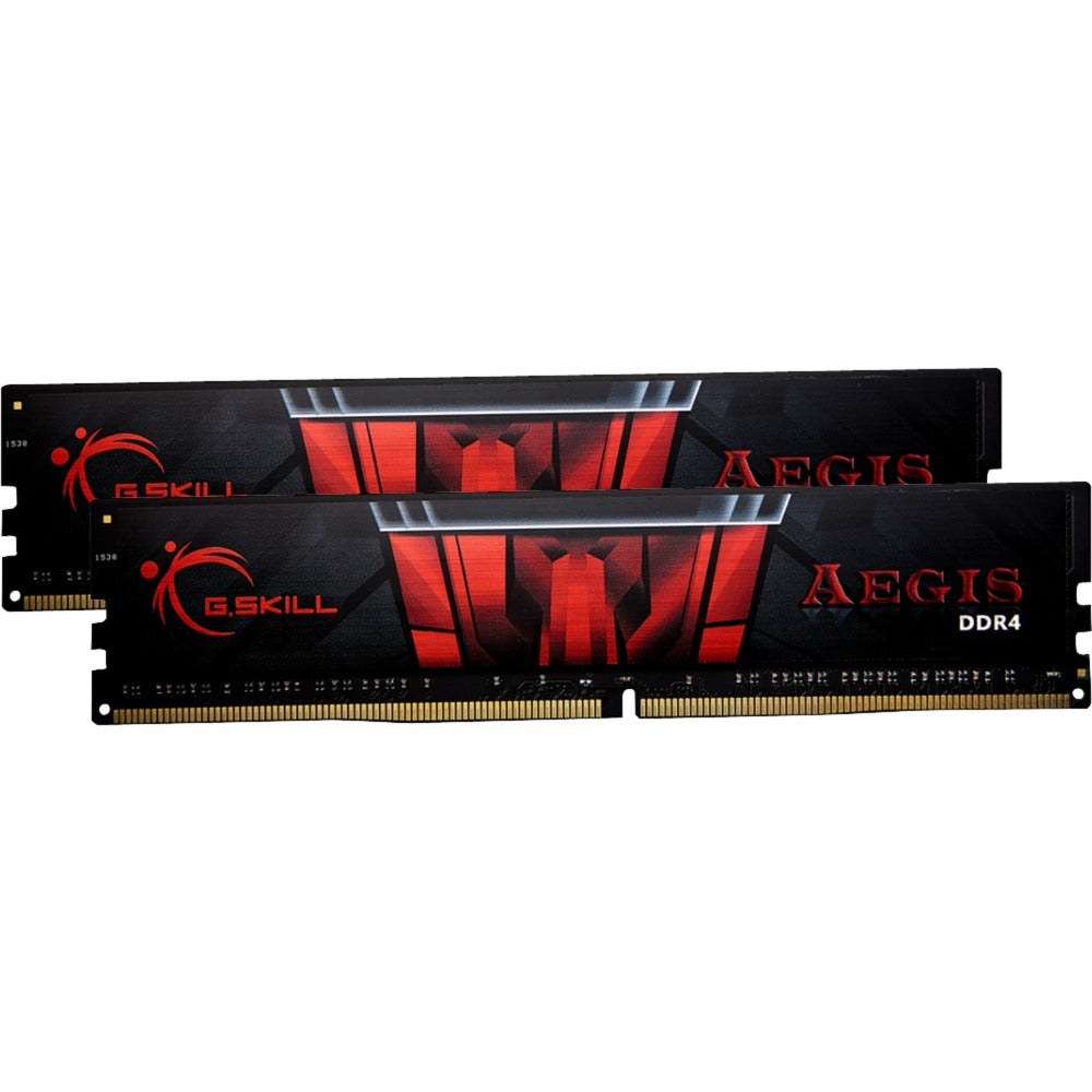 G.skill aegis 16 GB ddr4-3200 (2x 8 GB) RAM (black, f4-3200c16d-16gis, xmp 2.0)-0