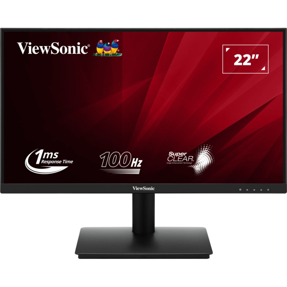 Viewsonic VA220-H 22 monitor (black, 1x HDMI, 1x VGA)-0