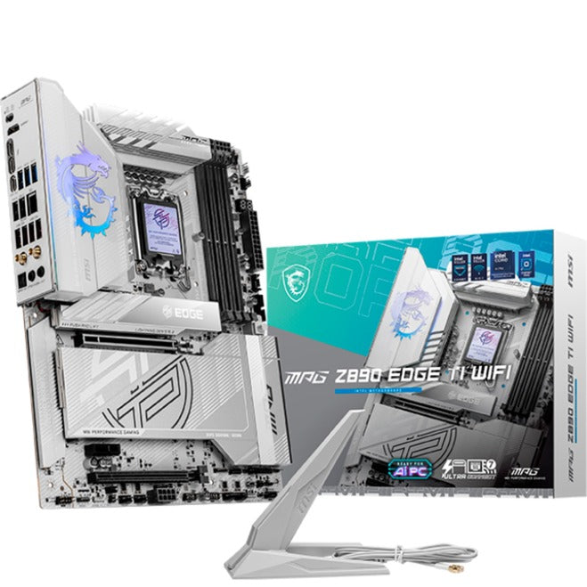 MSI MPG Z890 Edge Ti WiFi Socket 1851 motherboard (RAID, 5GB-LAN, WLAN, BT, Sound, ATX)-0