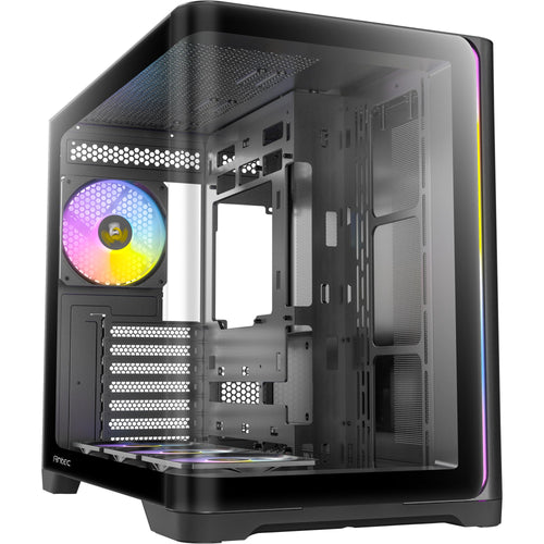 Antec c5 curve argb midi tower housing (black | 2x USB-A | 1x USB-C | tempered glass)-0