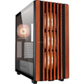 Sharkoon rebel c70g rgb midi tower housing (black wood color | 2x usb-a | 1x usb-c | rgb | tempered glass)-0